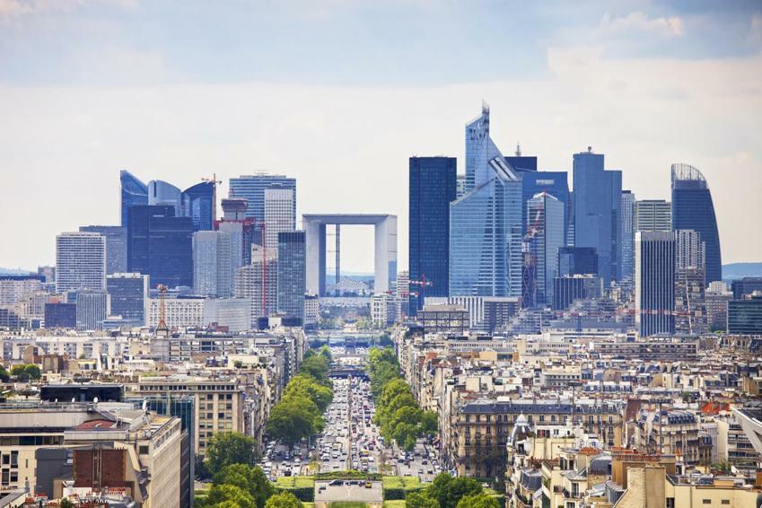Appartement Le Vinci La Defense Курбевуа Екстер'єр фото